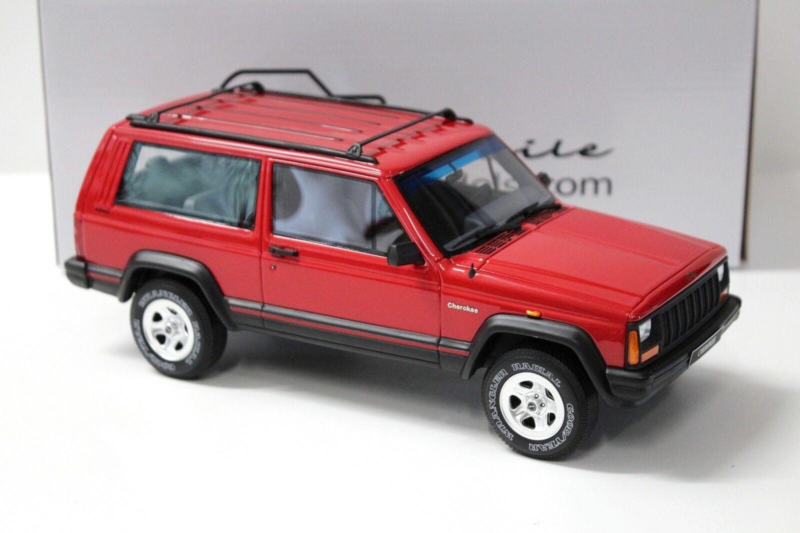 1:18 OTTO mobile OT738 Jeep Cherokee 2.5 EFI 4x4 red