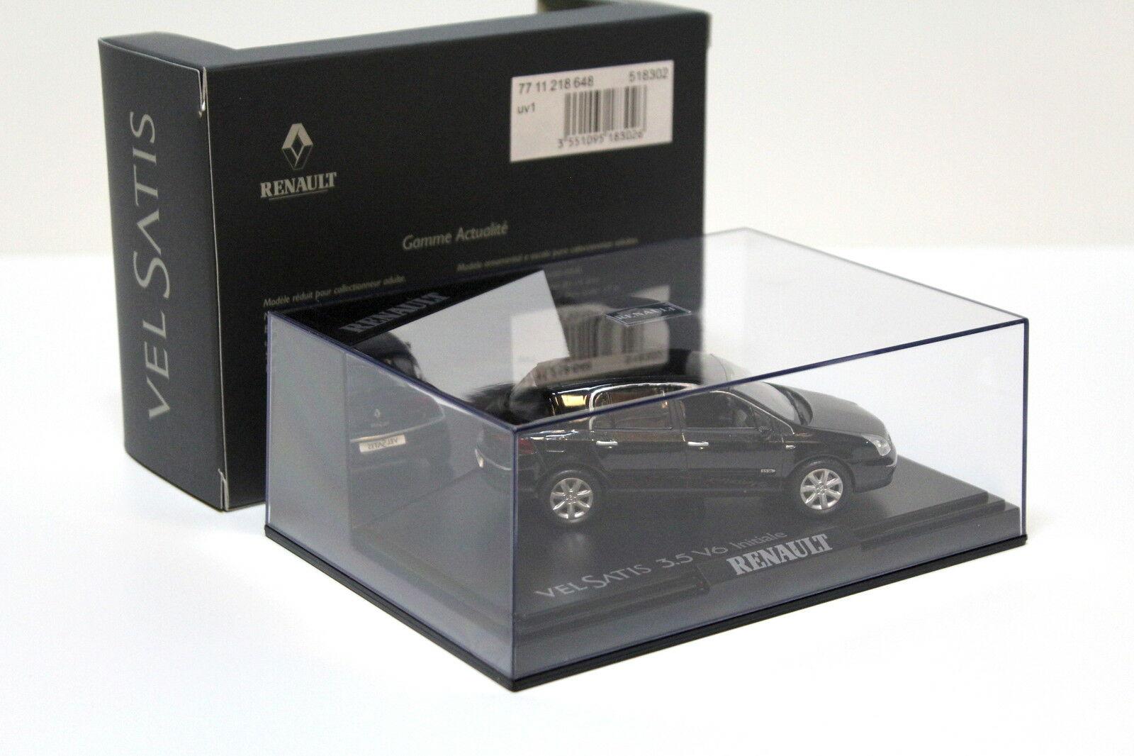 1:43 Norev Renault VelSatis 3.5 V6 Initiale black DEALER VERSION