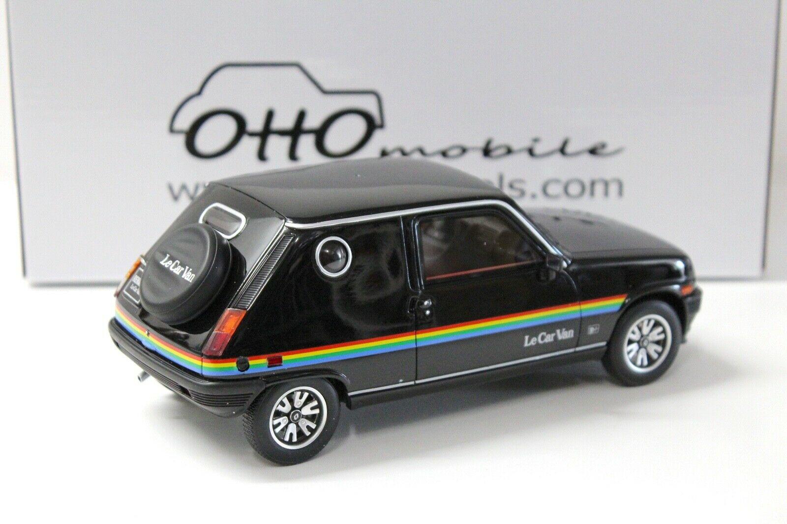 1:18 OTTO mobile OT555 Renault 5 Alpine Le Car Van black