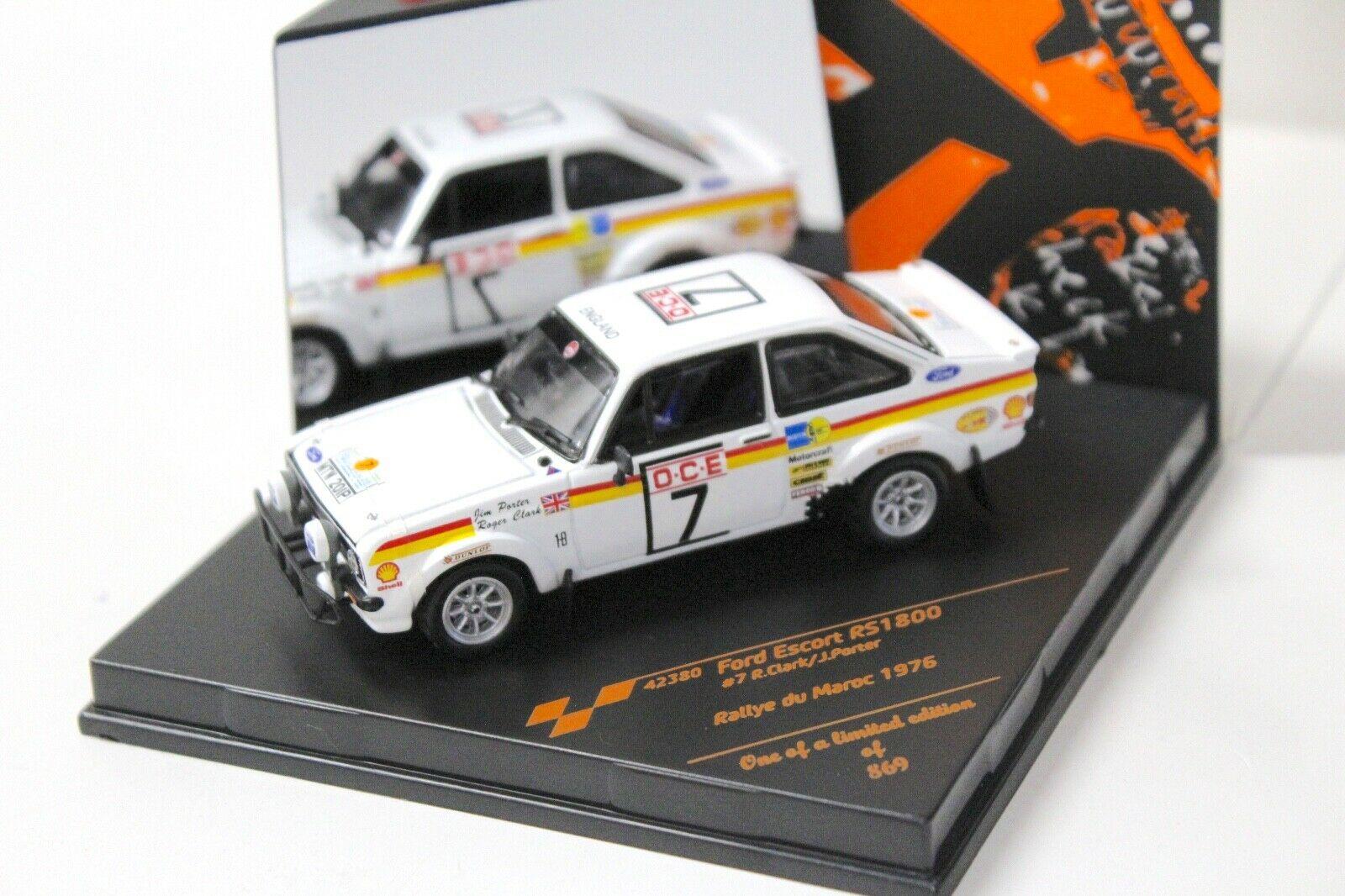 ID 35896 orig.jpg 1:43 Vitesse Ford Escort RS1800 #7 Clark Rally du Maroc