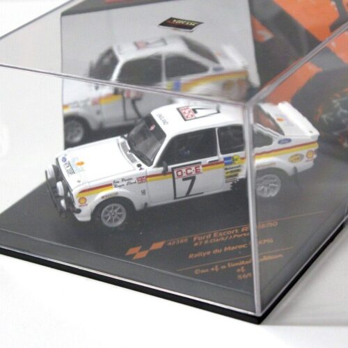 1:43 Vitesse Ford Escort RS1800 #7 Clark Rally du Maroc