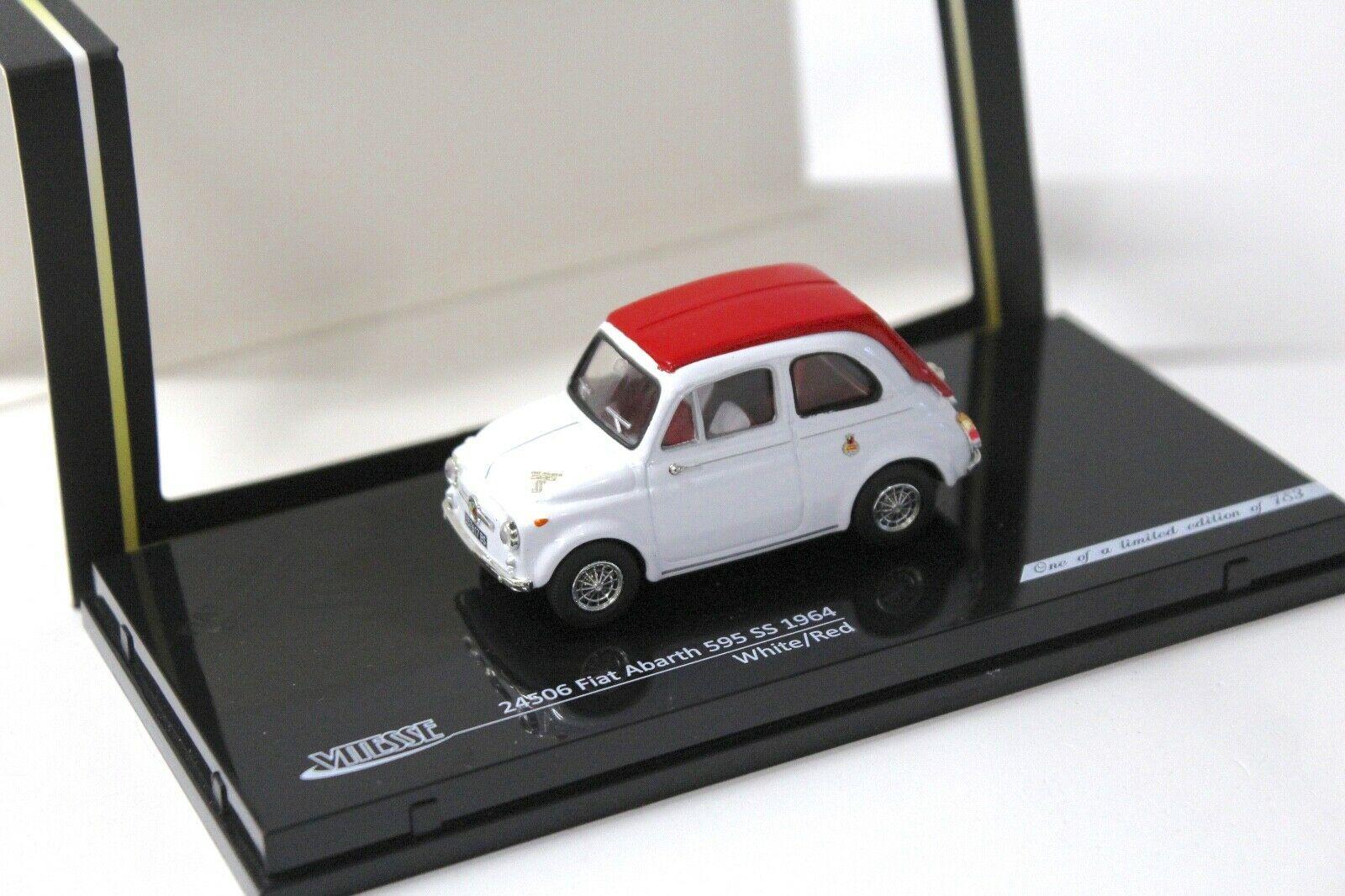 1:43 Vitesse Fiat Abarth 595 SS 1964 white/red