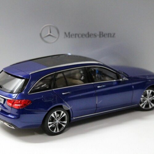 1:18 Norev Mercedes C-Klasse T-Modell blue DEALER VERSION