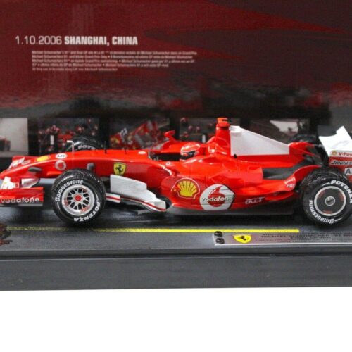 1:18 Hot Wheels Ferrari 248 F1 #5 M.Schumacher GP Shanghai