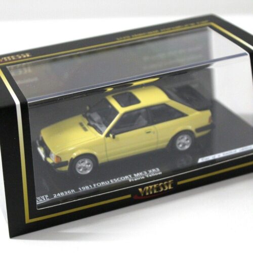 1:43 Vitesse Ford Escort MK3 XR3 yellow 1981