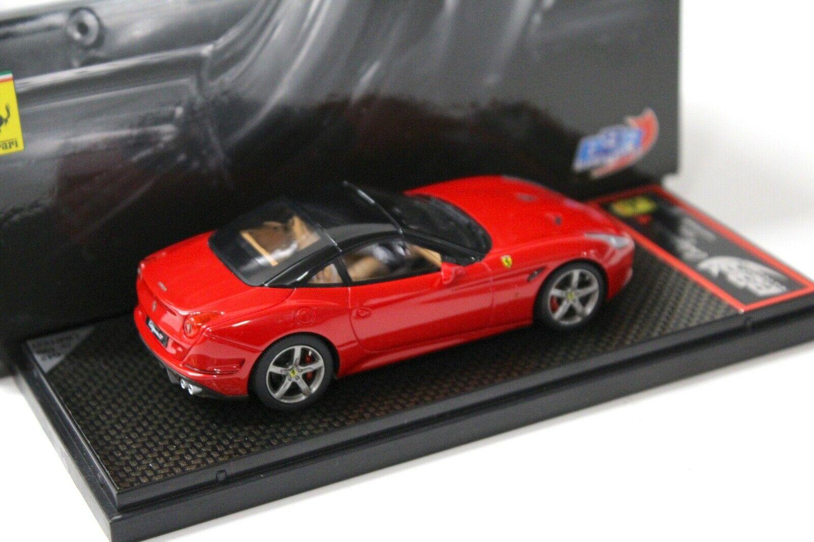 1:43 BBR Ferrari California T 2014 roof closed red