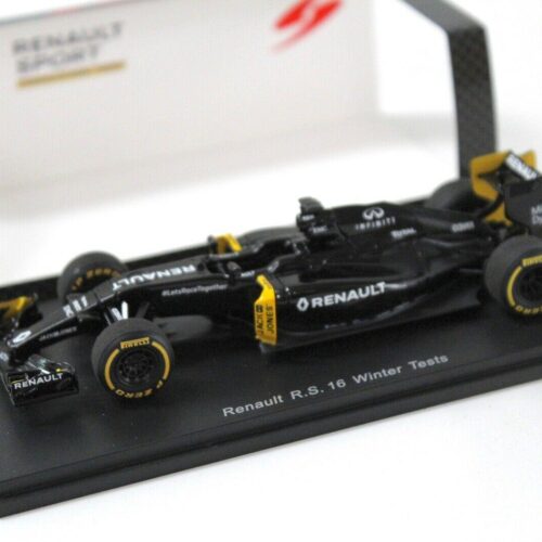 1:43 Spark Renault R.S. 16 Winter Tests black DEALER VERSION