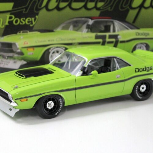 1:18 ACME 1970 Dodge Challenger Trans Am Sam Posey green