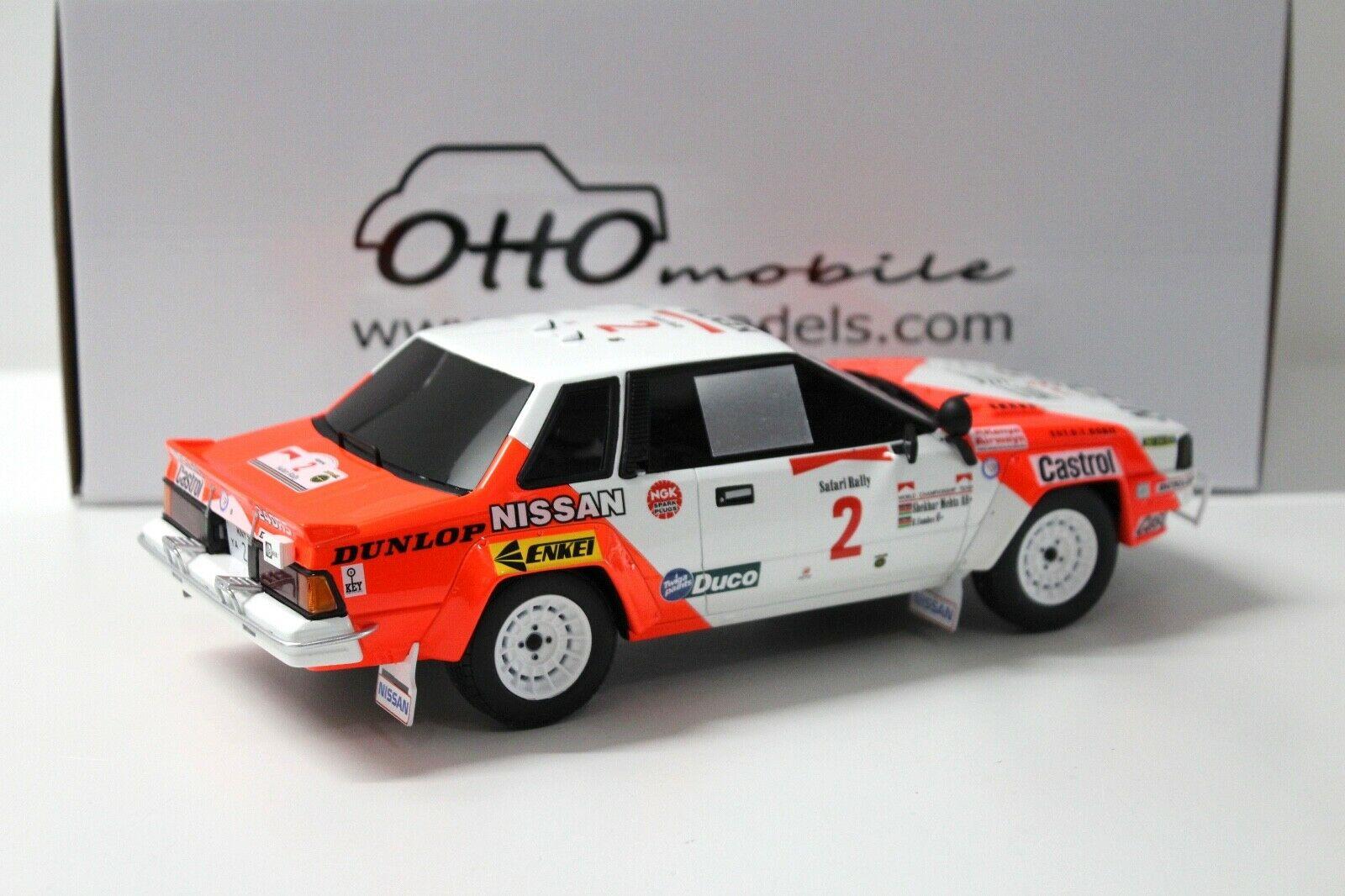 1:18 OTTO mobile OT765 Nissan 240 RS Gr.B Rally East African Safari