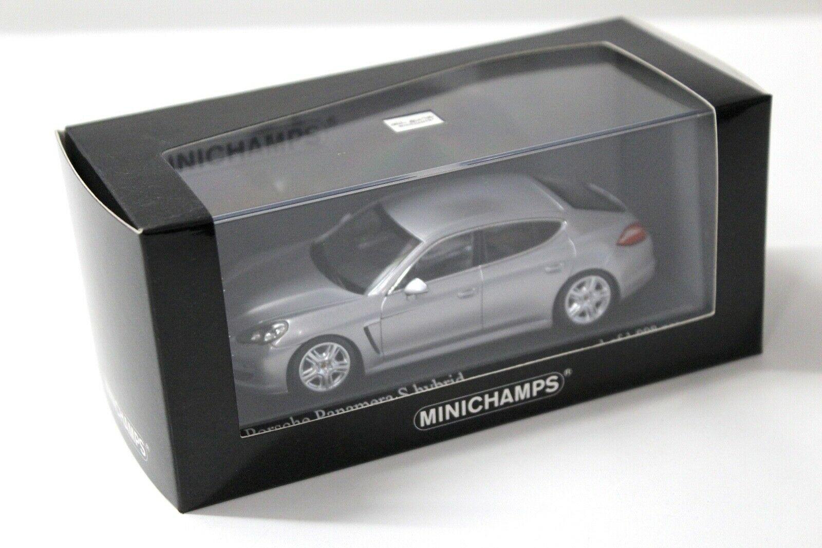 1:43 Minichamps Porsche Panamera S Hybrid silver