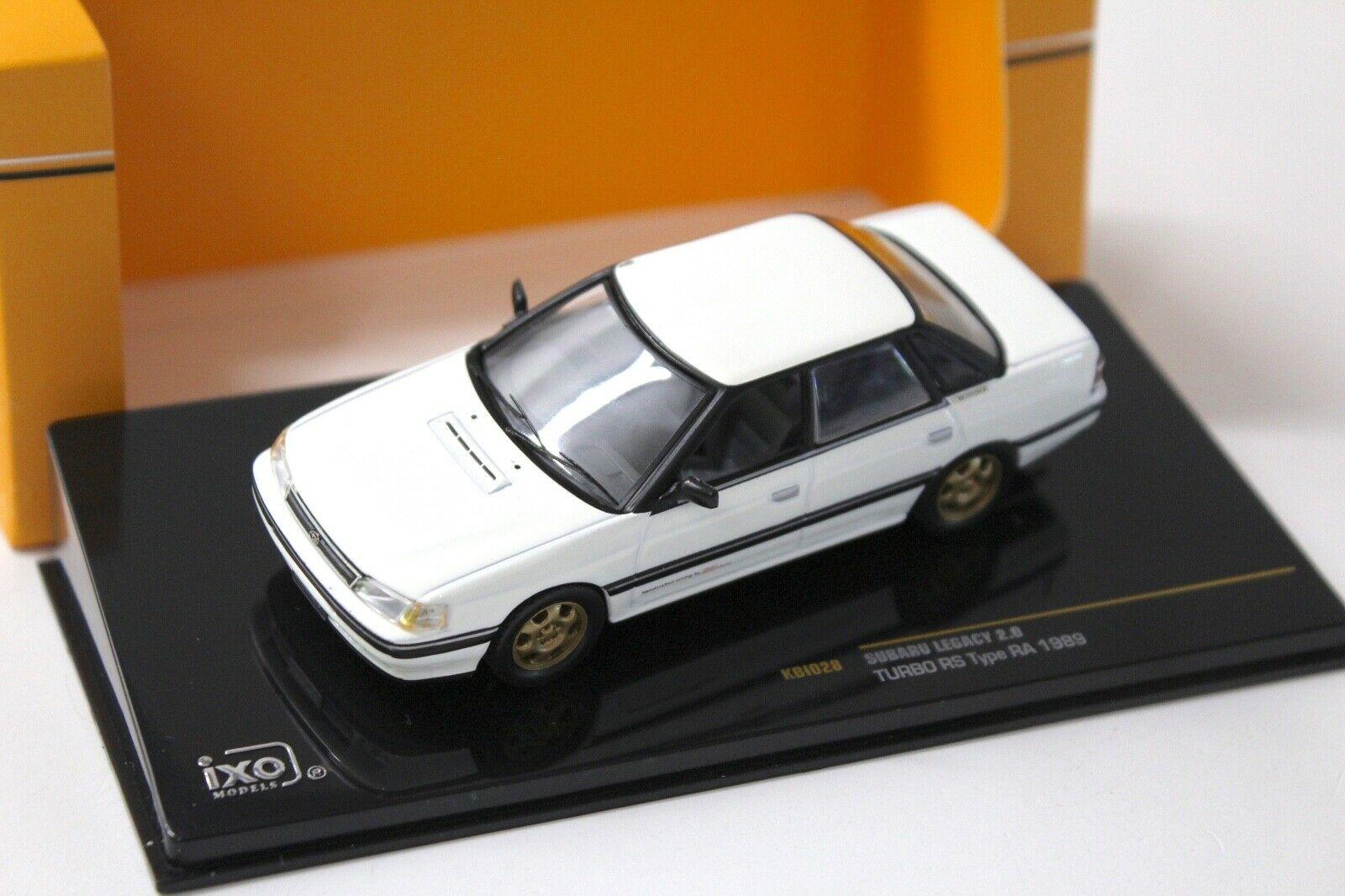 1:43 IXO Subaru Legacy 2.0 Turbo RS Type RA 1989 white