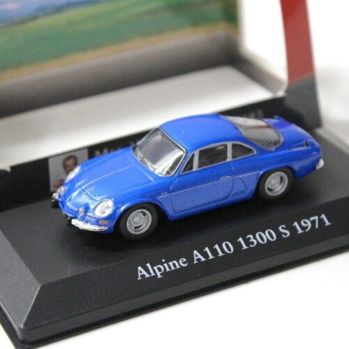 1:43 Atlas Alpine A110 1300S 1971 blue