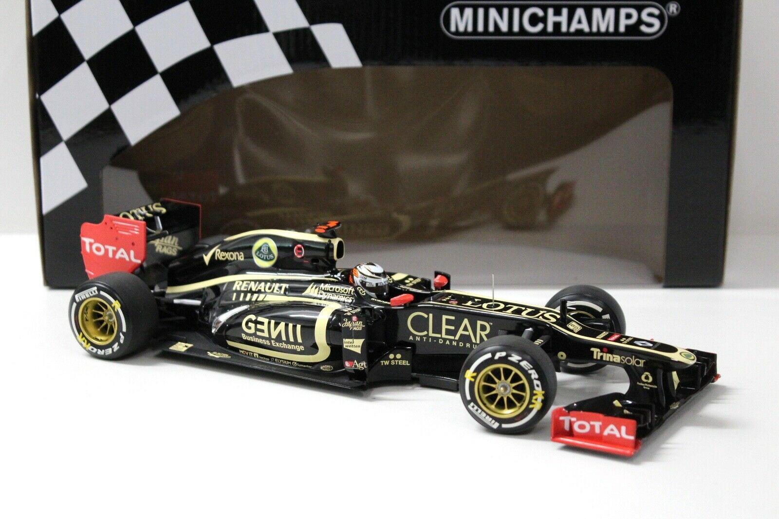 1:18 Minichamps Lotus F1 Renault E20 Raikkonen 2012