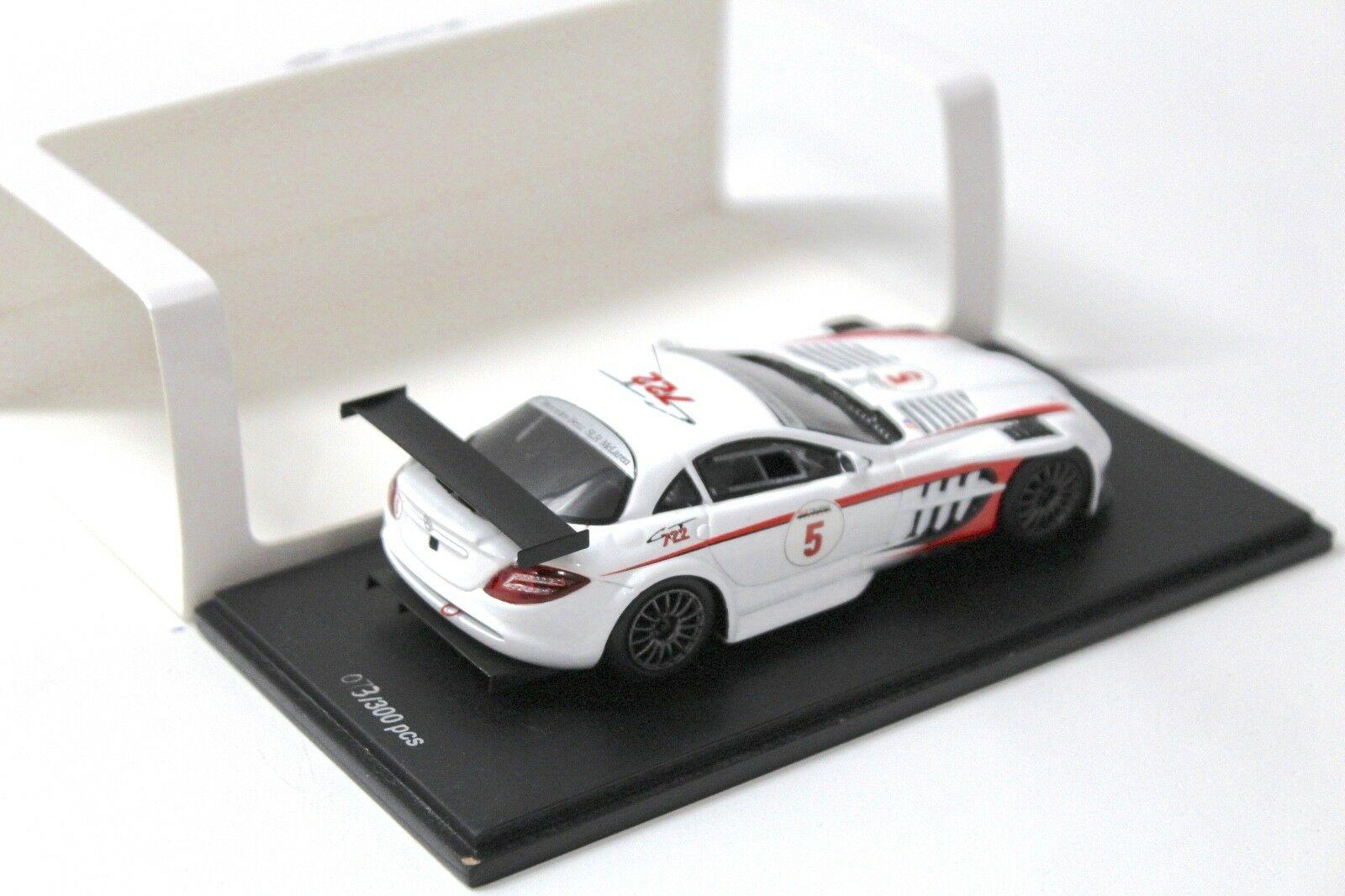 1:43 Spark Mercedes SLR McLaren Trophy #5 Ltd. 300 pcs white