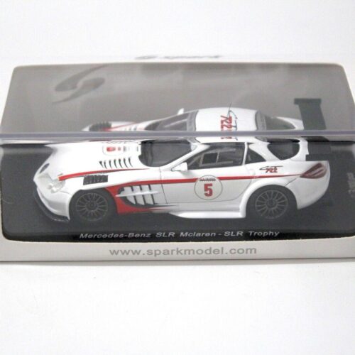 1:43 Spark Mercedes SLR McLaren Trophy #5 Ltd. 300 pcs white