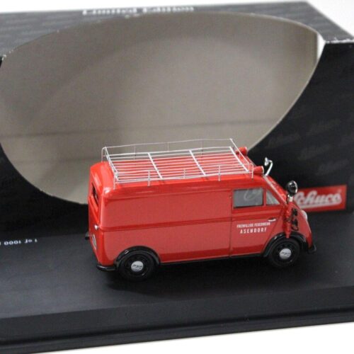 1:43 Schuco DKW fire engine red - Image 2