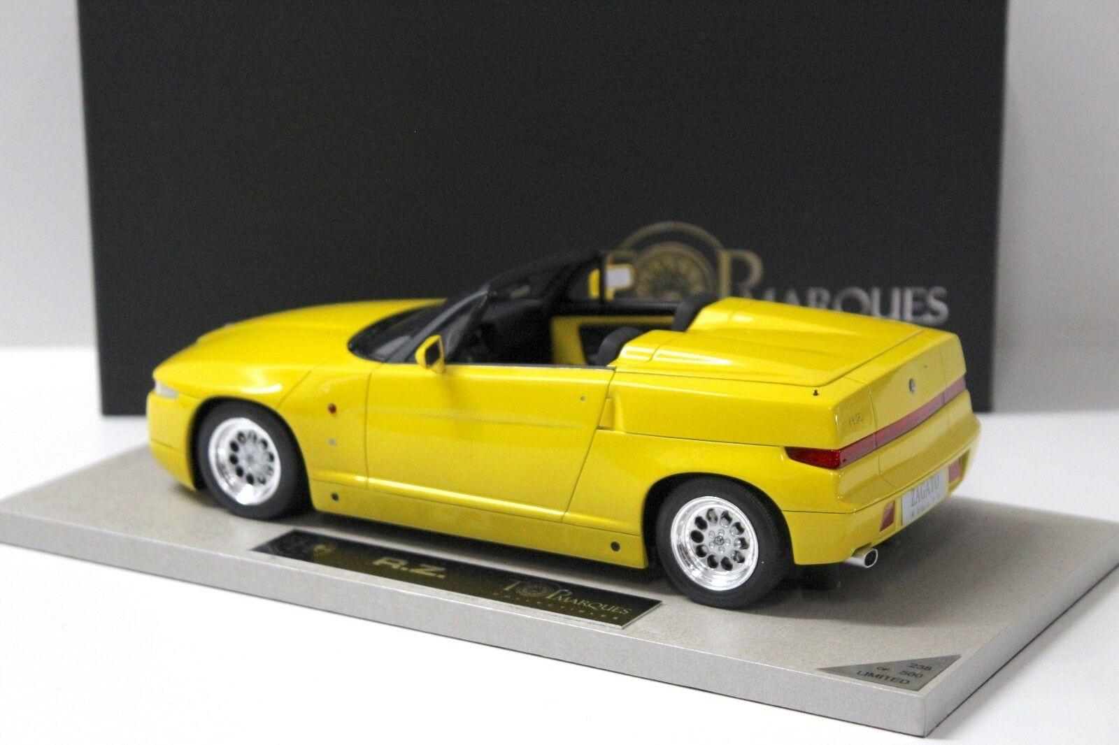 1:18 BBR Top Marques Alfa Romeo RZ Zagato yellow