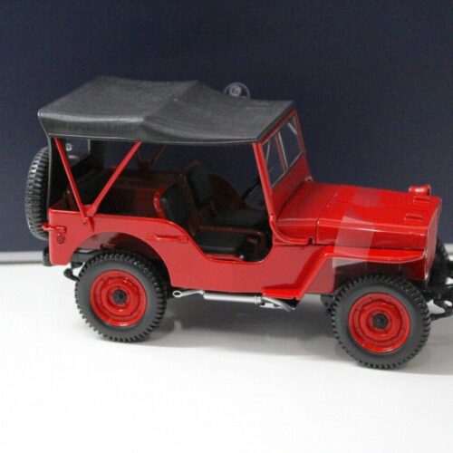 1:18 Norev Jeep Willys 1942 red