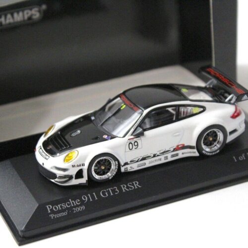 1:43 Minichamps Porsche 911 GT3 RSR "PROMO" 2009 white