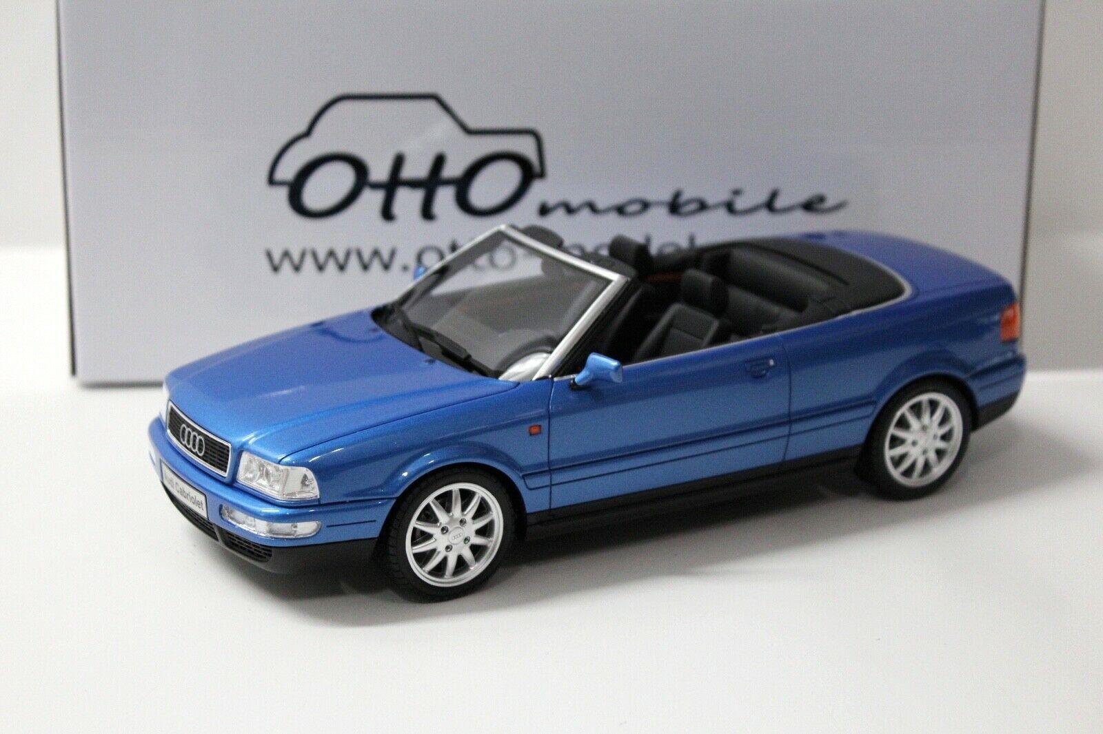 1:18 OTTO mobile OT825 Audi 80 Cabriolet Kingfisher blue 1998