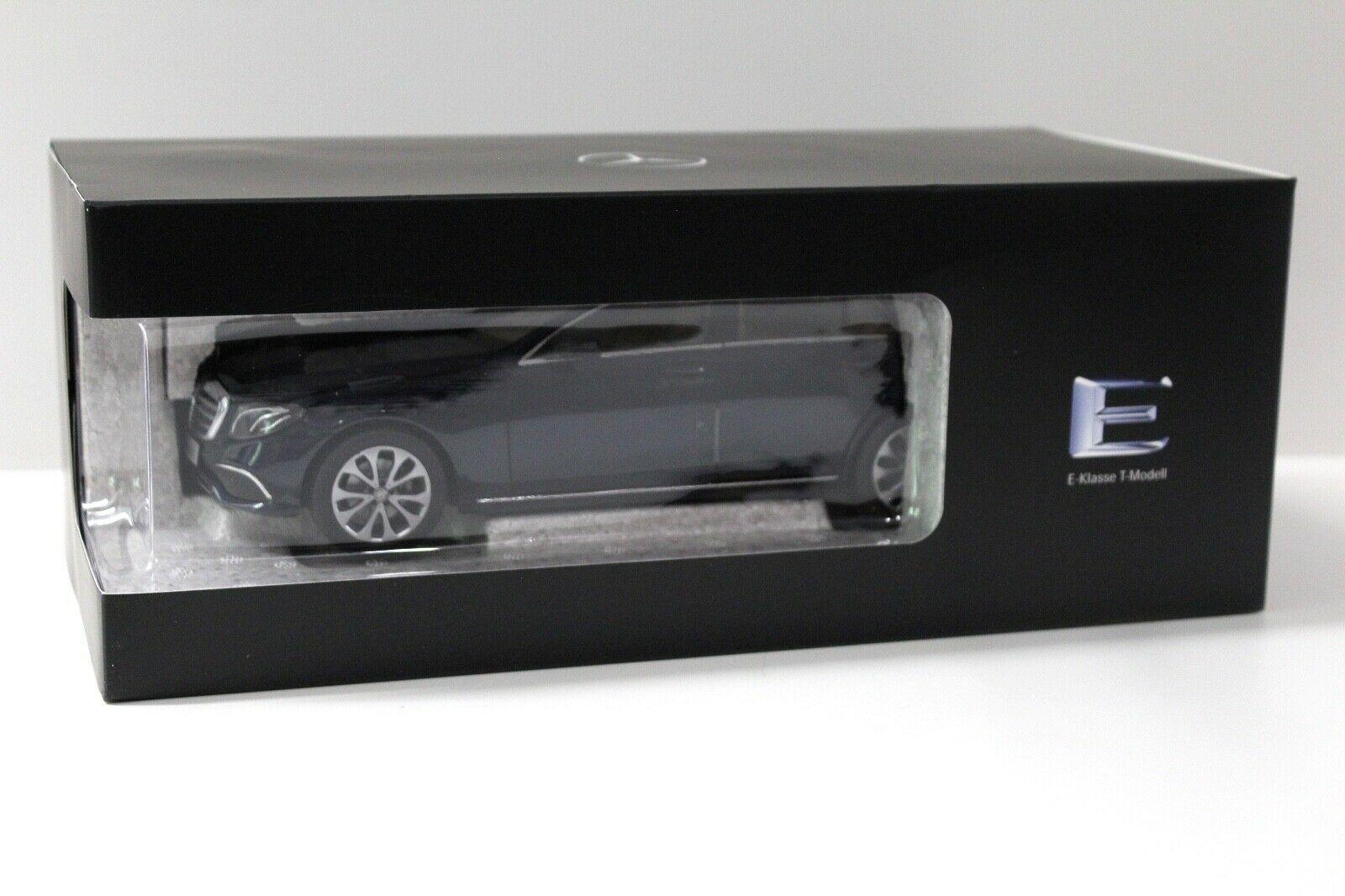 1:18 iScale Mercedes E-Klasse T-Modell blue DEALER VERSION