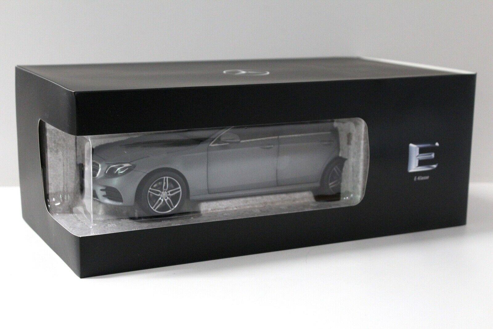 1:18 iScale Mercedes E-Klasse Limousine AMG Line grey DEALER VERSION