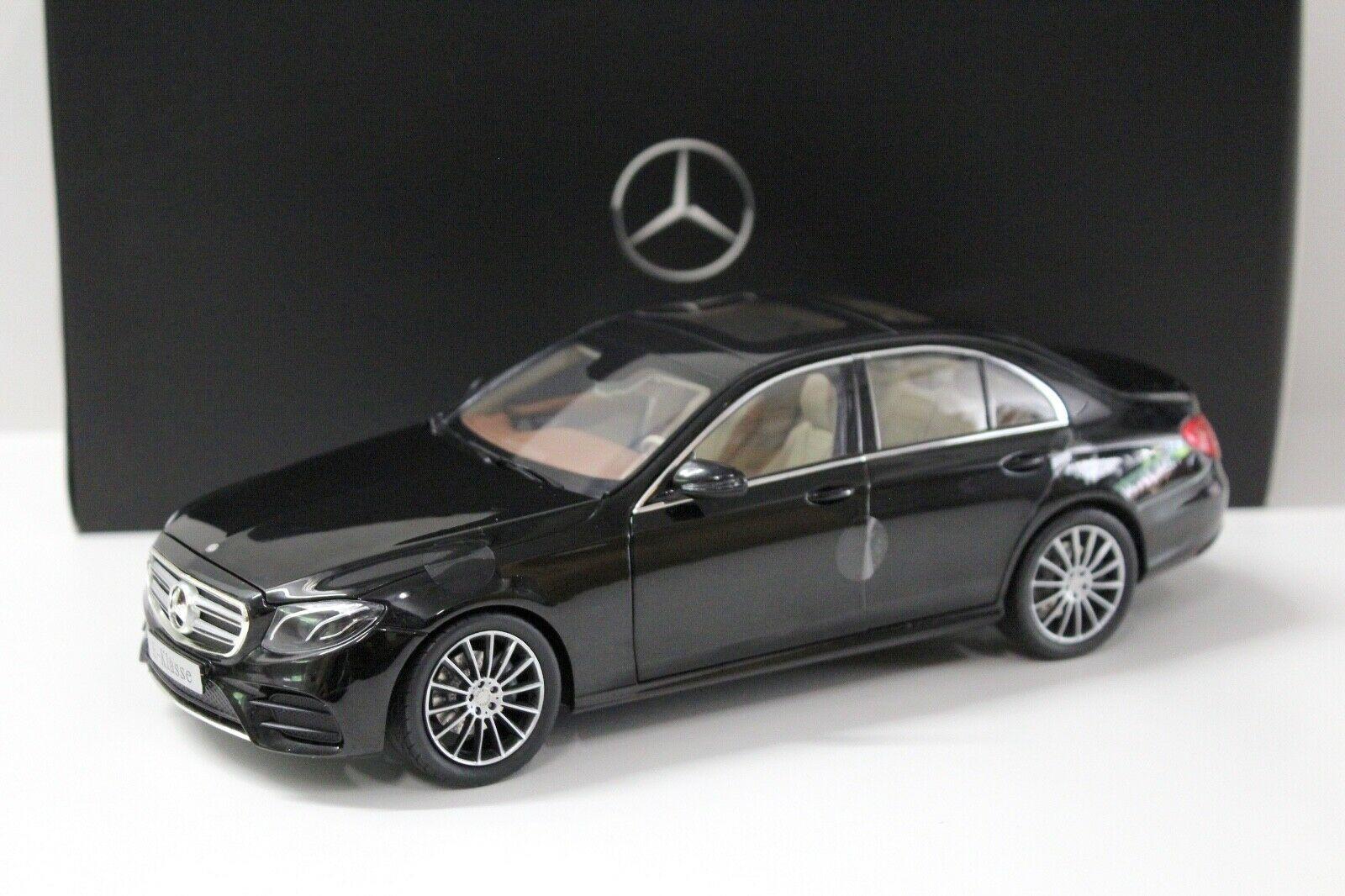 1:18 iScale Mercedes E-Klasse Limousine AMG Line black DEALER VERSION
