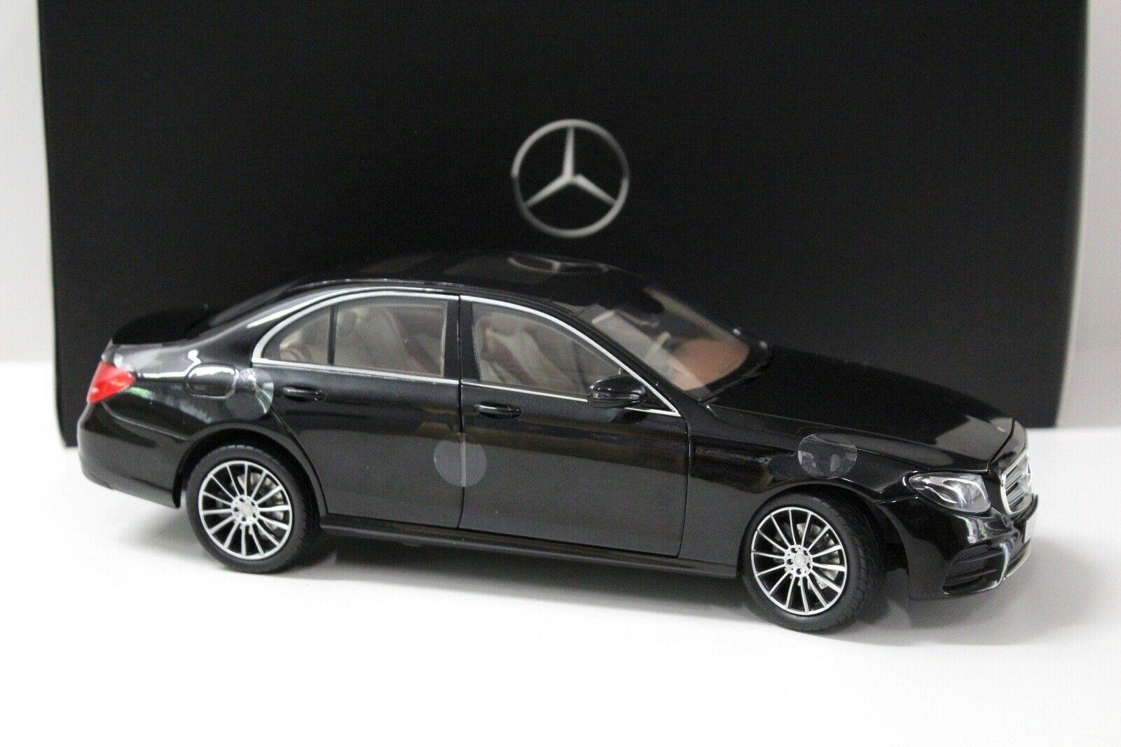 1:18 iScale Mercedes E-Klasse Limousine AMG Line black DEALER VERSION