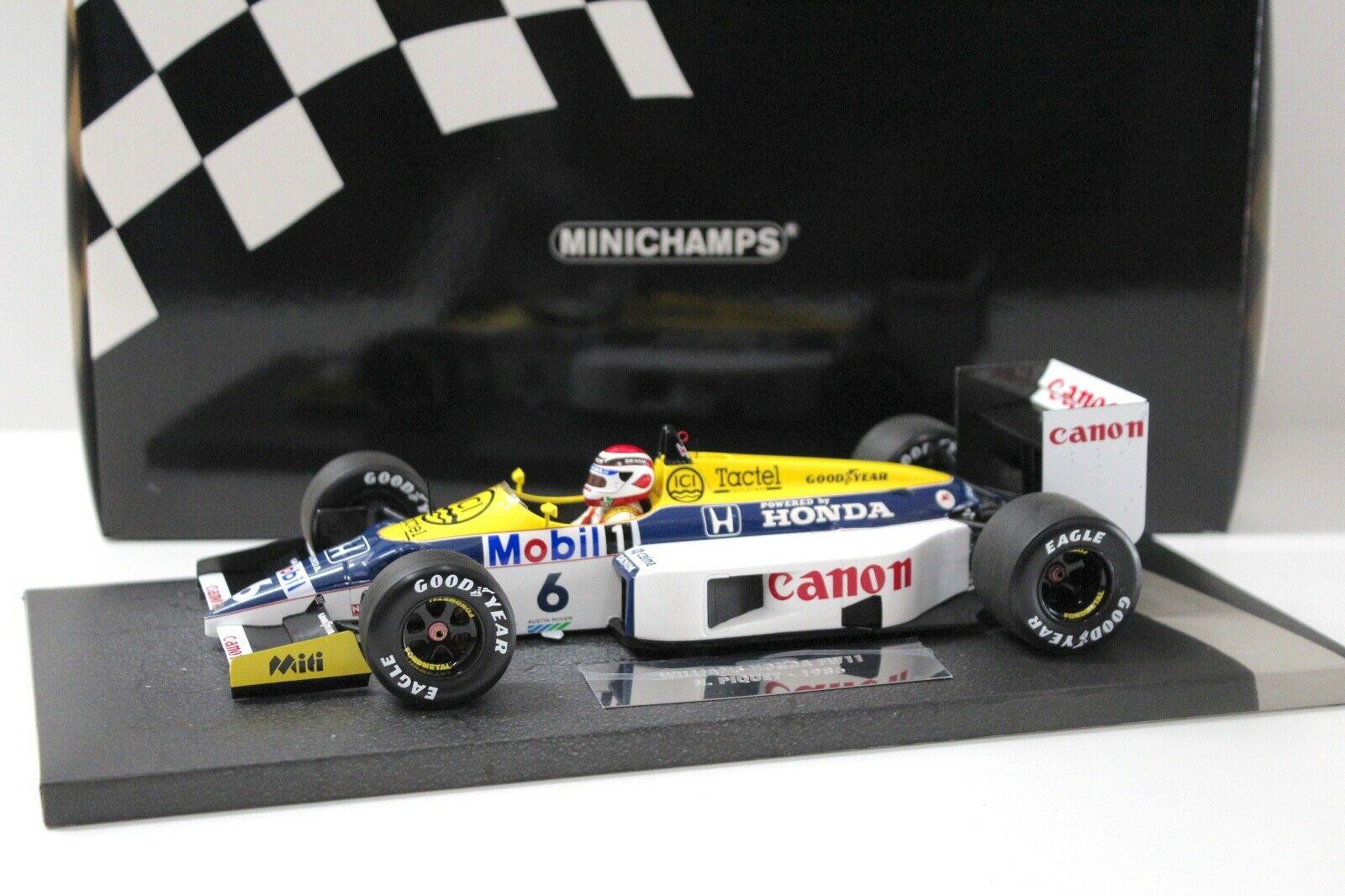 1:18 Minichamps F1 Williams Honda FW11 N.Piquet 1986