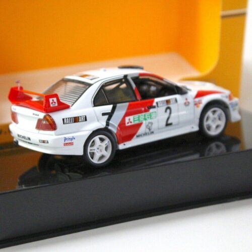1:43 IXO Mitsubishi Lancer Evo 5 Champions Meeting 1998 white #2
