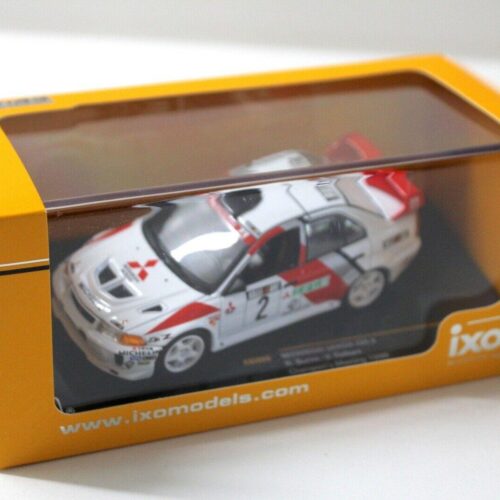 1:43 IXO Mitsubishi Lancer Evo 5 Champions Meeting 1998 white #2
