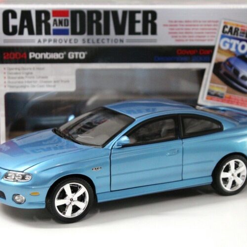 1:18 AUTO World Pontiac GTO Coupe 2004 blue