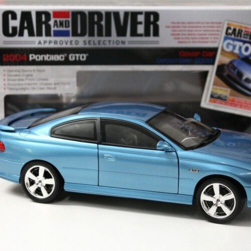 1:18 AUTO World Pontiac GTO Coupe 2004 blue
