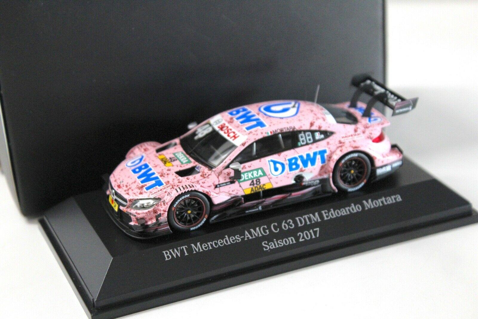 1:43 Spark Mercedes C63 AMG DTM 2017 Mortara #48 DEALER VERSION