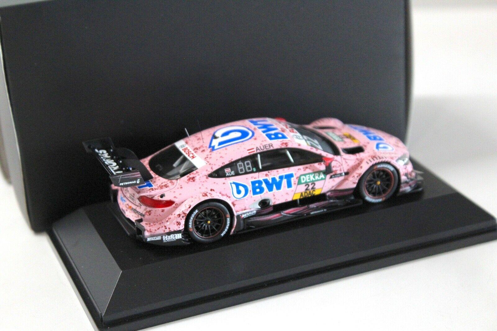 1:43 Spark Mercedes C63 AMG DTM 2017 Auer #22 DEALER VERSION