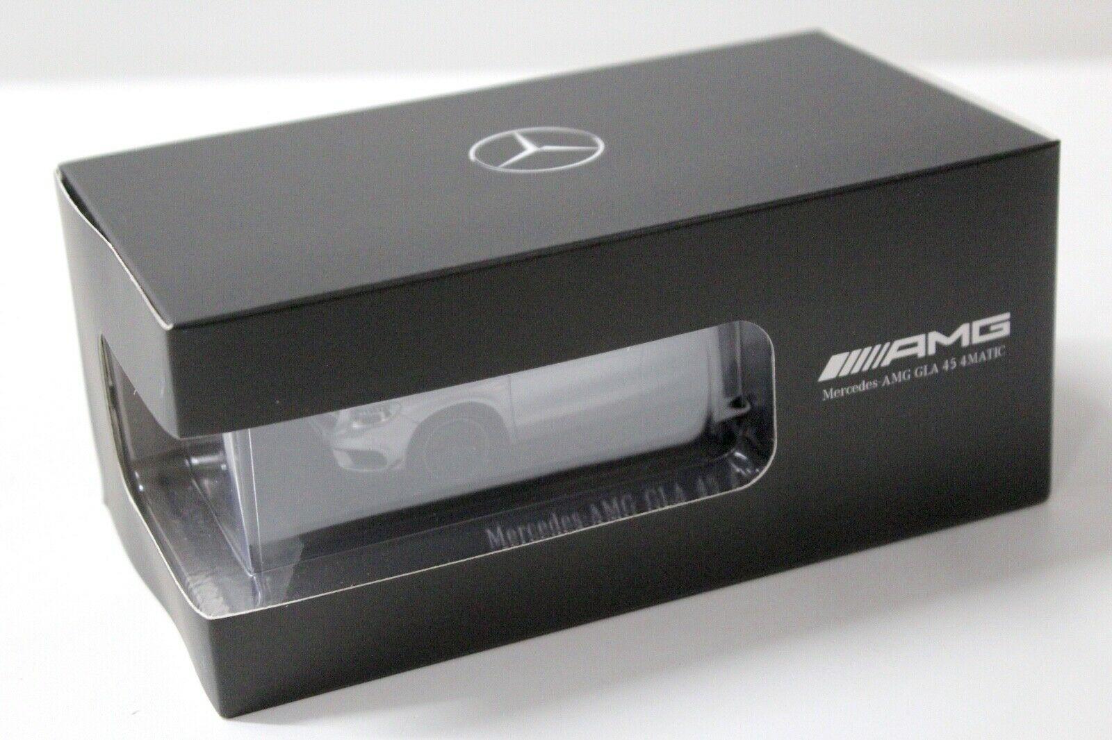 1:43 Spark Mercedes GLA 45 AMG 4Matic silver DEALER VERSION