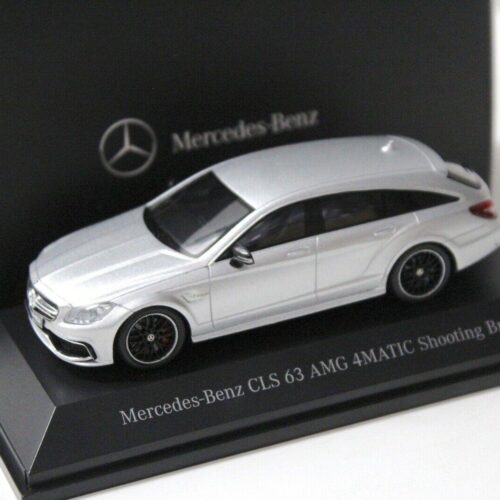 1:43 Spark Mercedes CLS 63 AMG 4Matic Shooting Brake silver DEALER VERSION