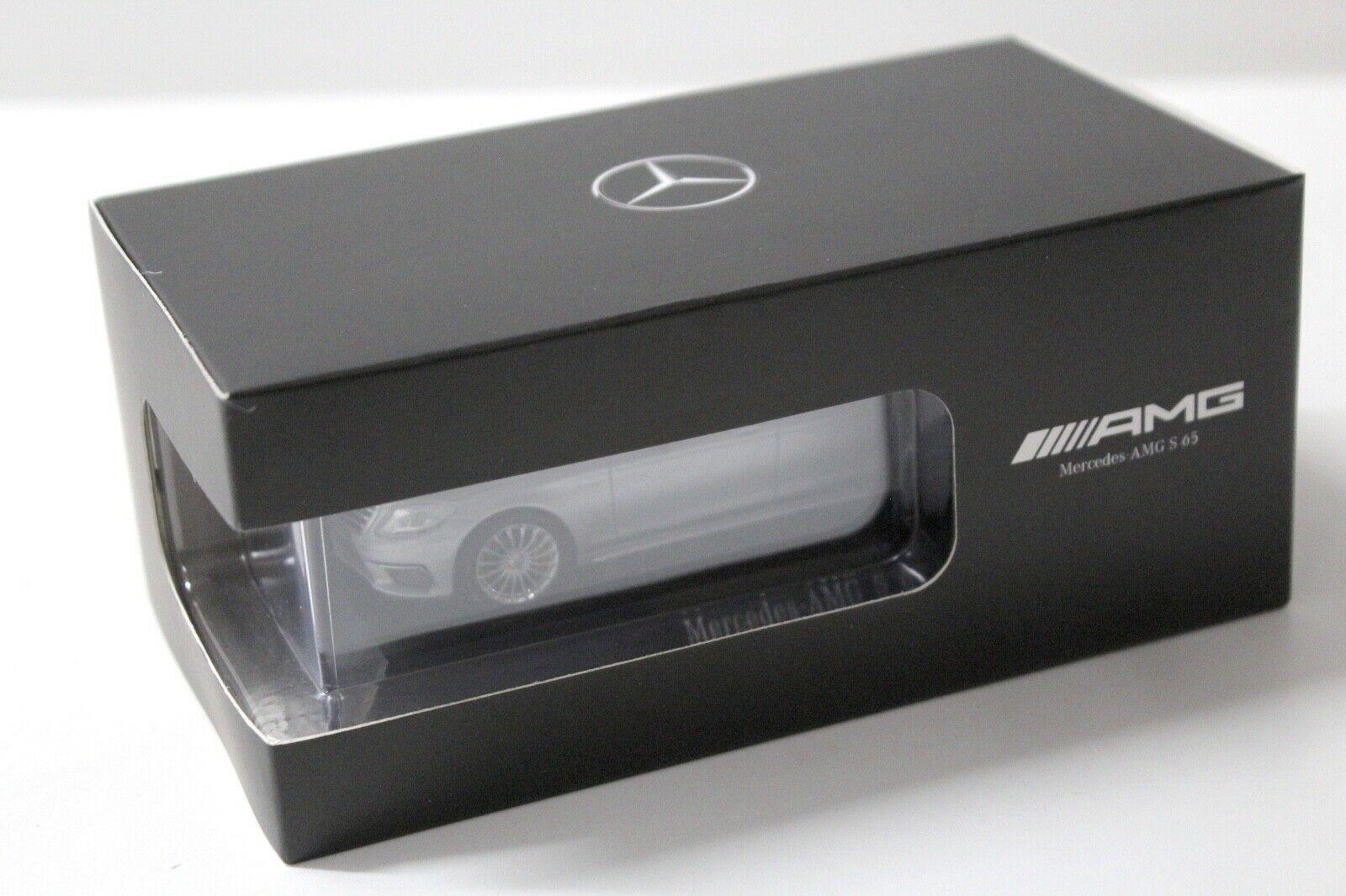 1:43 Spark Mercedes S65 AMG Limousine silver DEALER VERSION