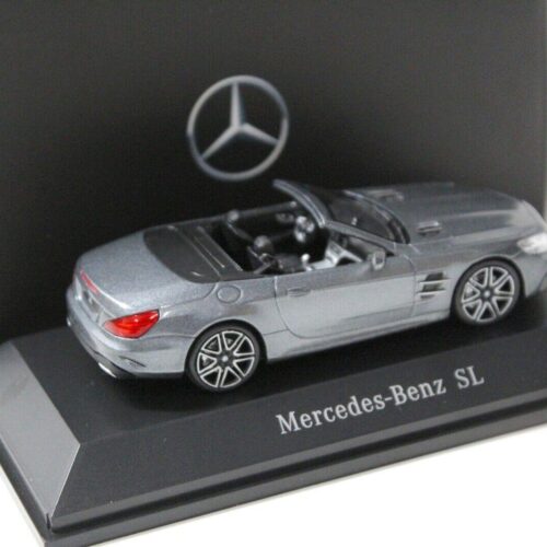 1:43 Spark Minimax Mercedes SL R231 Mopf gray DEALER VERSION - Image 2