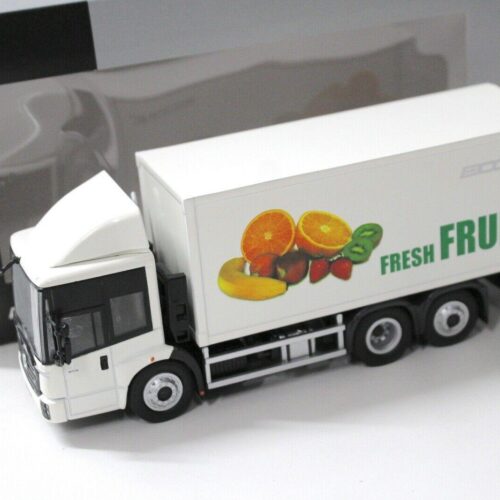 1:50 NZG Mercedes Econic Koffer Fresh Fruits DEALER VERSION