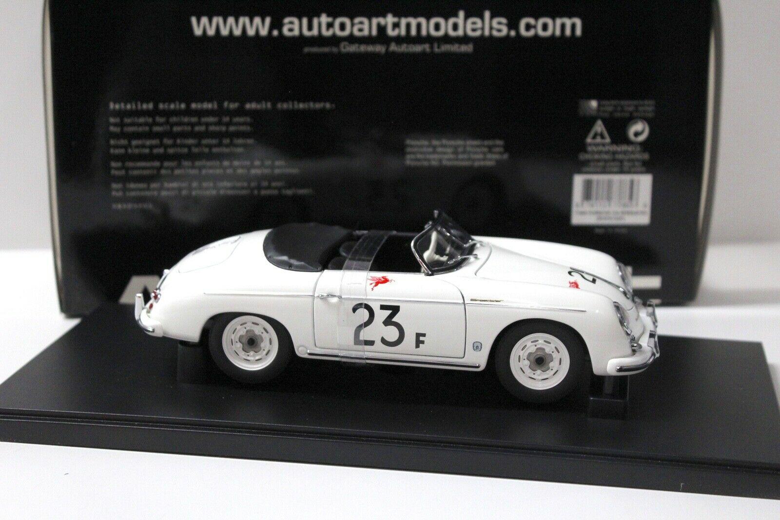 1:18 AUTOart Porsche 356A Speedster #23F James Dean white