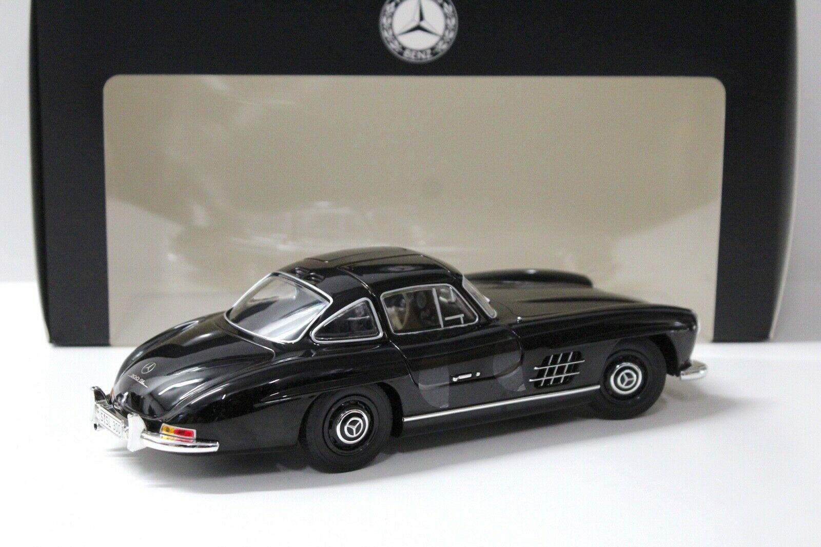 1:18 Minichamps Mercedes 300SL Coupe black DEALER VERSION