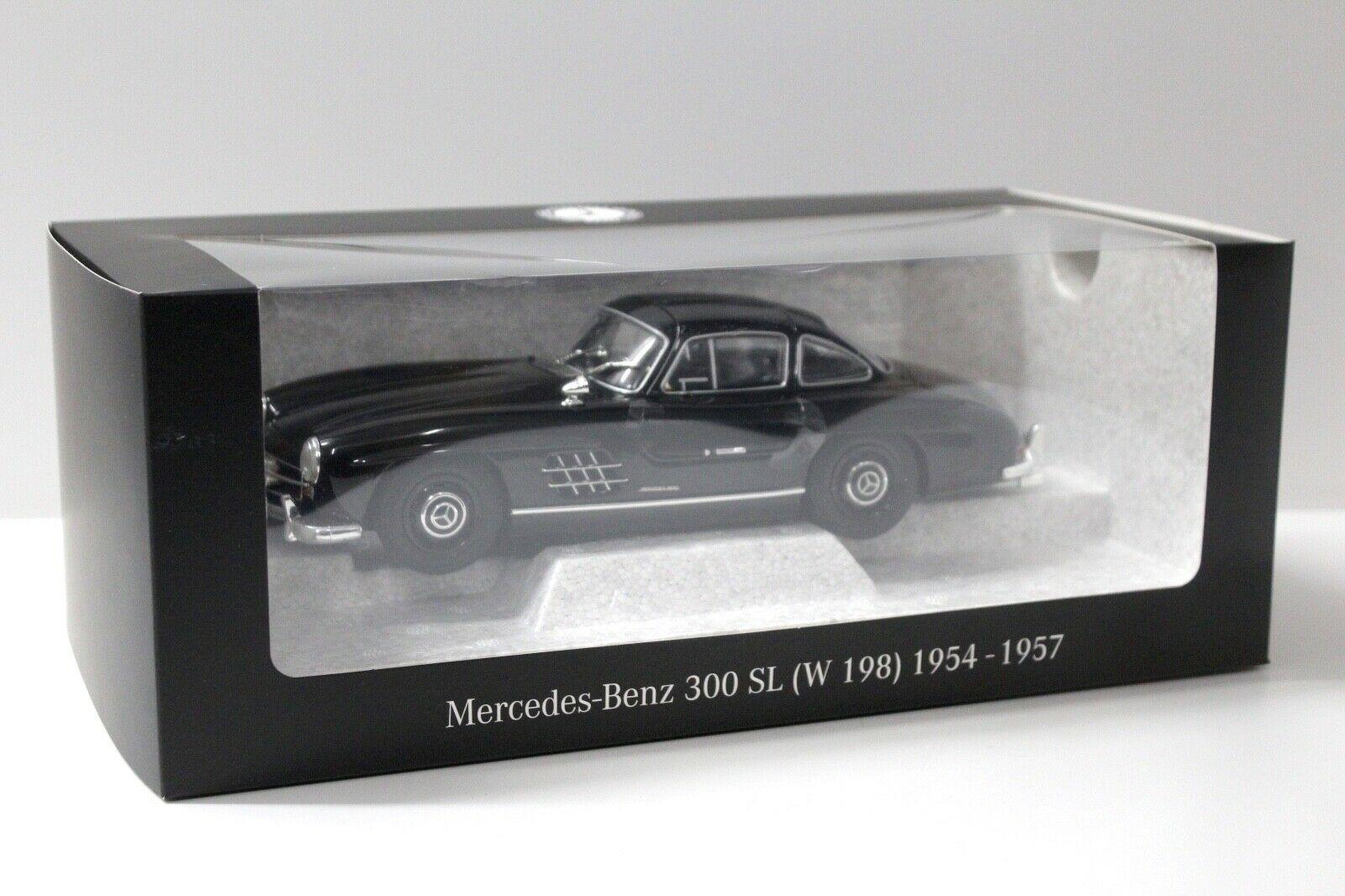 1:18 Minichamps Mercedes 300SL Coupe black DEALER VERSION