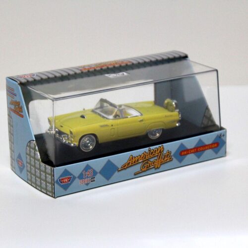 1:43 MotorMax Ford Thunderbird *American Graffiti* yellow