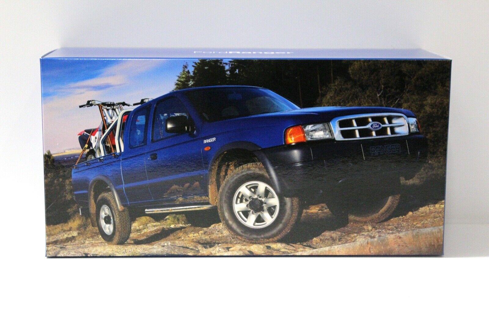 1:18 Action Ford Ranger Super Cab Pick-Up blue DEALER VERSION