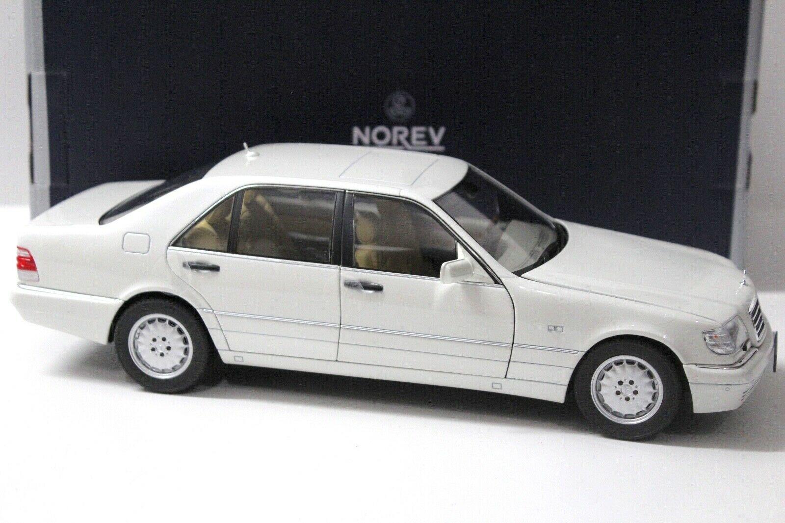 1:18 Norev Mercedes S320 S-Klasse W140 Limousine white