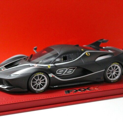 1:18 BBR Ferrari FXXK 2016 matt black/ silver #98
