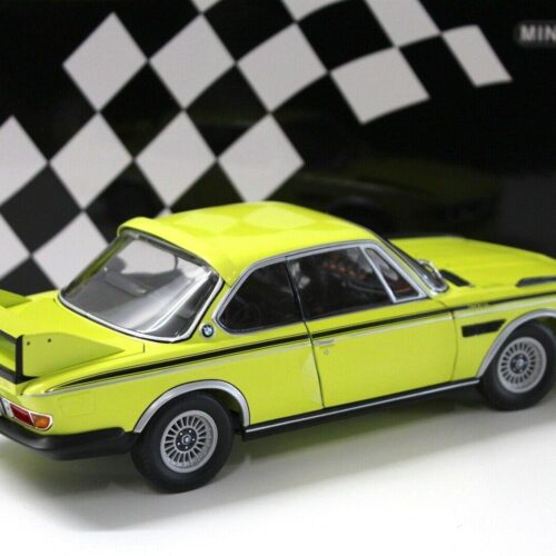 1:18 Minichamps BMW 3.0 CSL (E9) yellow 1973