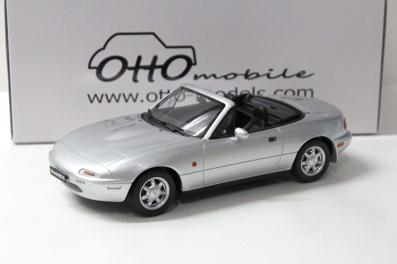 1:18 OTTO mobile OT321 Mazda MX-5 Roadster LHD silver
