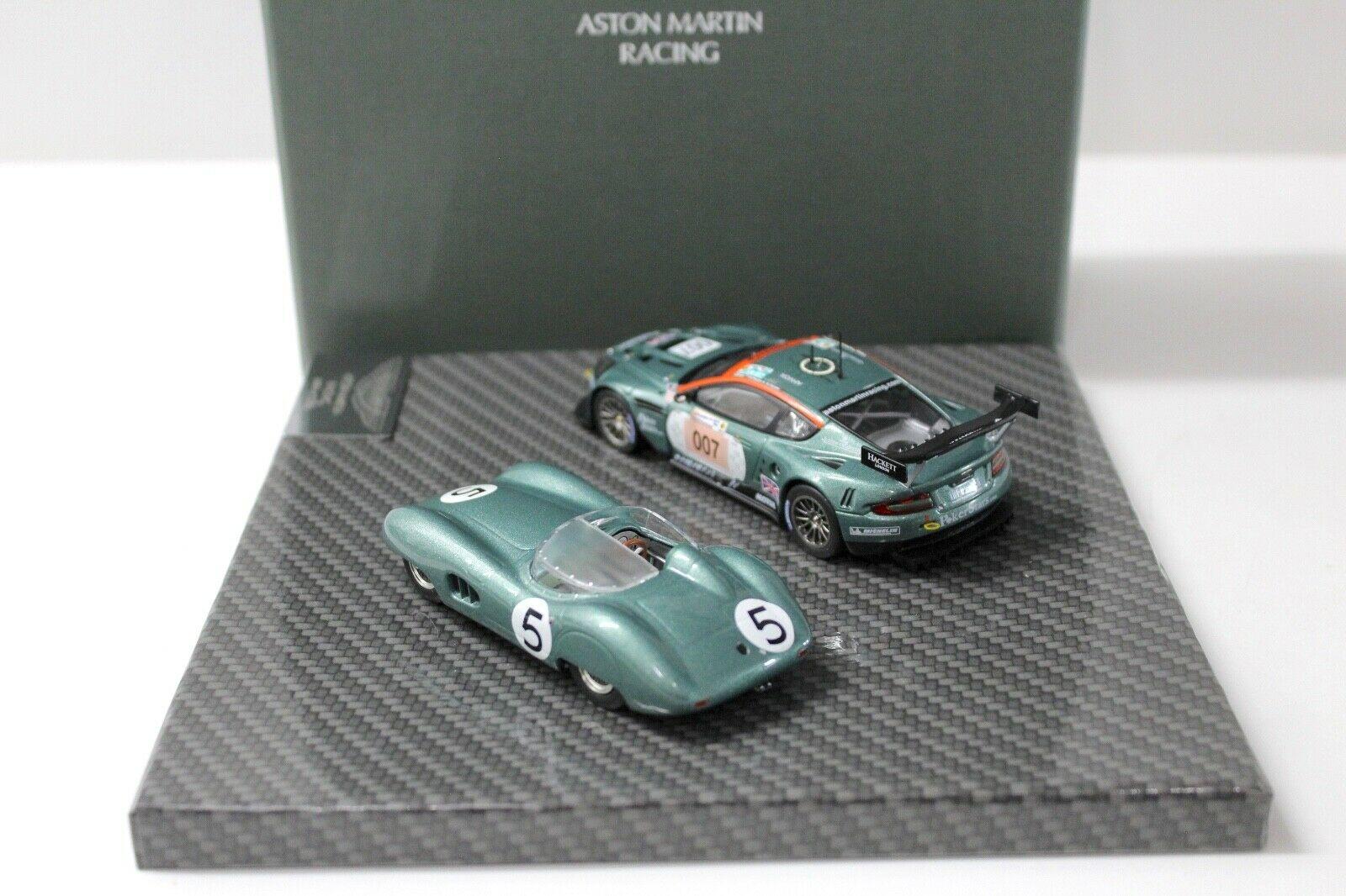 1:43 IXO Aston Martin Racing SET DBR1 #5 + DBR9 #007